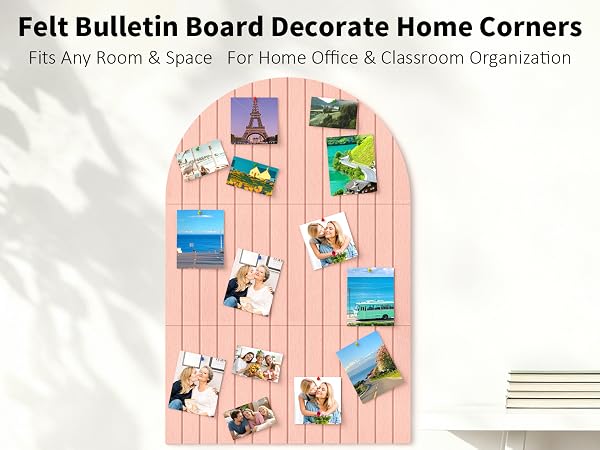 felt board for wall