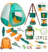 Meland Kids Camping Set with Tent - Toddler Toys for Boys with Campfire, Camping Toys for Kids In...