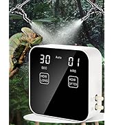 Reptile Mister Automatic, Quiet Reptile Misting System with Timer, Reptile Fogger Humidifiers wit...