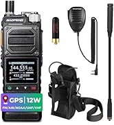 BAOFENG UV-25 PLUS 10W GPS Ham Radio Handheld, Long Range Two Way Radio AM FM NOAA Receiver with ...