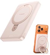 TORRAS EasyGo 10000mAh Magnetic Portable Charger Power Bank for iPhone, Fast Charging Travel Esse...