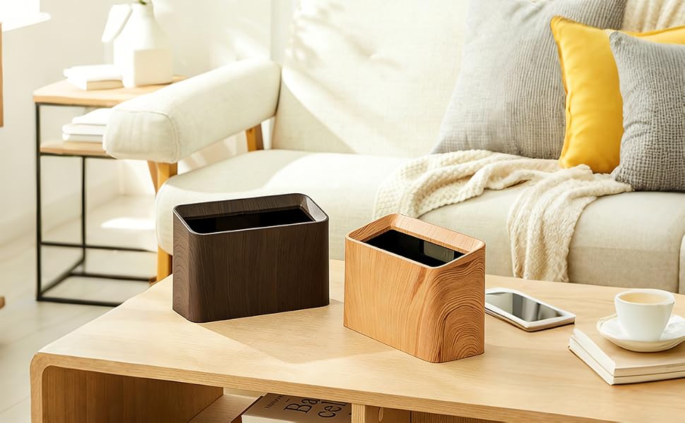 Elegant Mini Desktop Trash Can
