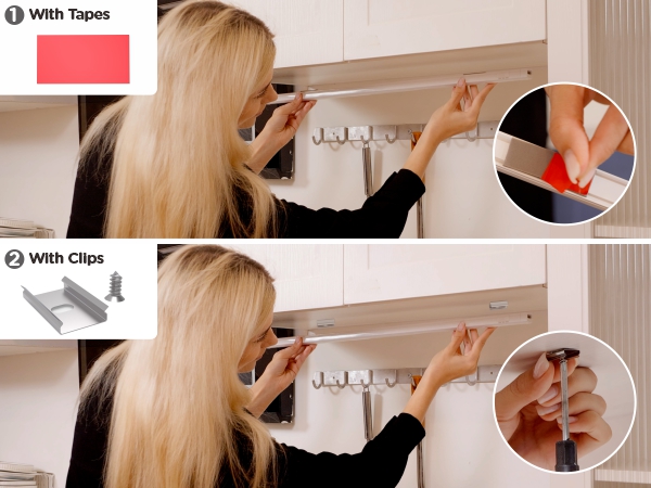 under cabinet lighting plug in