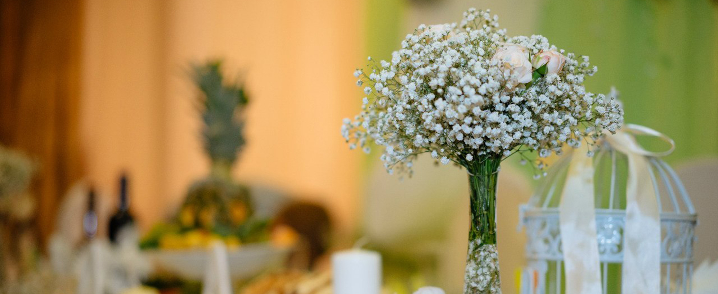 artificial baby breath flowers