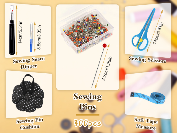 Straight Quilting Pins