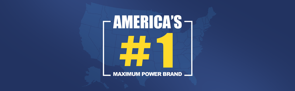 America's NO.1 Maximum Power Brand