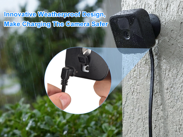 charging cord and adapter for blink