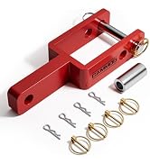 CAMMOO? Versatile Quick Hitch Adapter for Category 1 Tractors, 3000-lb Capacity & 2-Height Adjust...