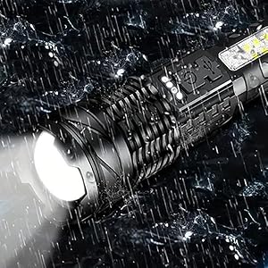 LED Rechargeable Flashlights High Lumens