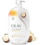 Olay Body Wash for Women, Ultra Moisture, 24/7 Moisture Barrier Repair, Hydrating Formula for Vis...