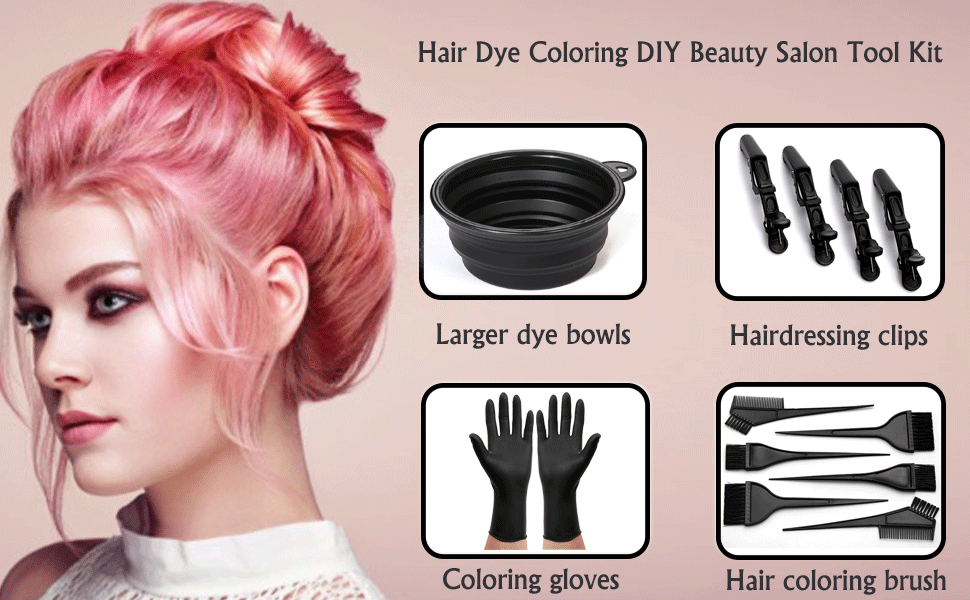 Hair Dye Coloring DIY