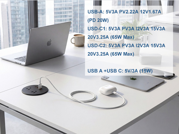desk grommet usb power grommet outlet usb desktop power cord grommet power grommet power outlet