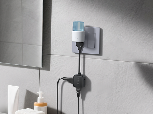 flat outlet adapter two prong