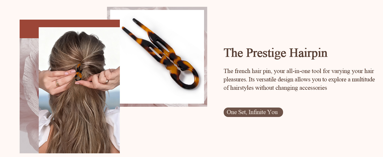 Prestige French Hair Pins for Women