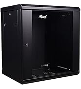 Rosewill Professional 12U Wall mount Cabinet Enclosure 19-Inch Server Network Rack With Locking G...