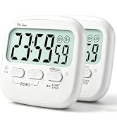 AyayaBoss 2-Pack Magnetic Kitchen Timers for Cooking, Digital Stop Watch Countdown Timer for Kids...