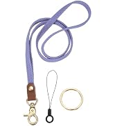 PATIKIL Stretchy Lanyards, Retractable Neck Lanyards with Lobster Clasp Elastic Long Keychain Hol...