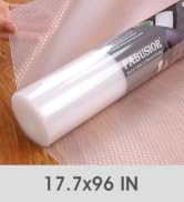 PABUSIOR Clear Cabinet Shelf Liner for Kitchen