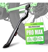 RBRL Bike Kickstand, 18 mm Hole Spacing Bike Stand, Aluminum Alloy Heavy Duty Load 100lbs, Non-Sl...