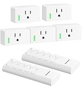DEWENWILS 200FT Range Remote Control Outlet, Remote Control Outlet Plug, Indoor Wireless Remote ...