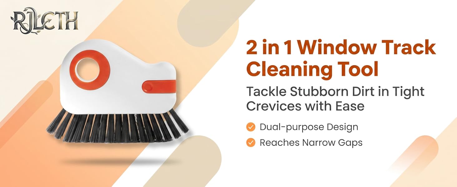 2 in 1 Window Track Cleaner