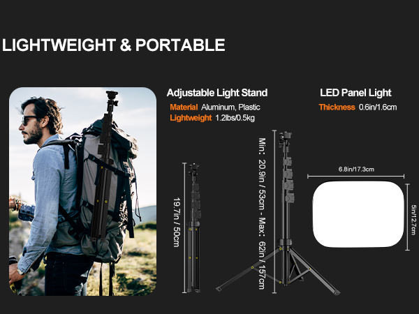 Lightweight & Portable