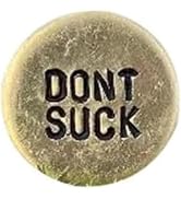 Funny Golf Ball Marker, Dont Suck,Humor Novelty Golf Ball Markers with Funny Words,Golf Ball Mark...