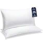 Beckham Hotel Collection Bed Pillows King Size Set of 2 - Down Alternative Pillow for Back, Stoma...