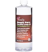 Firefly Kosher Odorless Paraffin Lamp Oil – Clean-Burning Tiki Torch Fuel – Ultra-Pure, Smokeless...