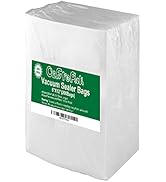 O2frepak 200 Quart Size 8" x 12" Vacuum Sealer Bags with BPA Free and Heavy Duty,Great for Food S...
