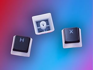 Durable Double Shot PBT keycaps