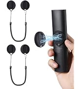 2-in-1 Magnetic Remote Control Holder Wall Mount, 2 Pack Self-Adhesive TV Remote Holder with Remo...
