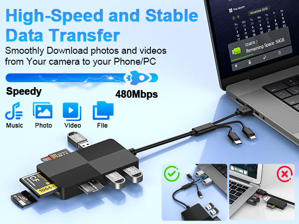 SD Card Reader Hub