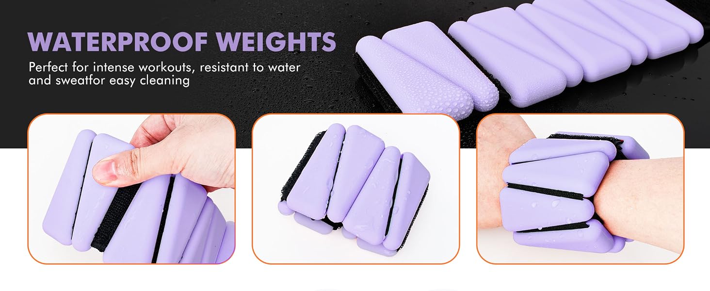 Adjustable Wrist Weighted Bracelet for Home