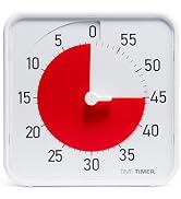 Time Timer Original 8" Visual Countdown Timer – Medium 60-Minute Classroom Visual Timer for Moder...