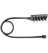 upHere 5 Way 4 Pin PWM Fan Splitter Cable,PC Fan Extension Cable, PWM Fan Extension Cable, for Co...