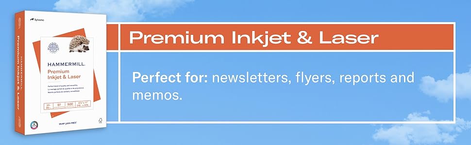 Inkjet Laser; Printer Paper; Copy Paper; 8.5x11; Letter; Thick paper; Copier ; Printing; Case; Ream