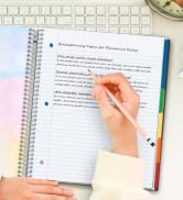 CRANBURY 5-Subject Notebook College Ruled, 200 Sheets (400 Pages), 5 Subject Spiral Notebook 8.5 ...