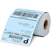 4x6 Thermal Labels, Shipping Address Label (Pack of 250 4x6 Roll Labels) | Blue Labels Compatible...