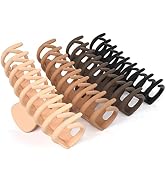 FRAMAR Large Claw Clips For Thick Hair – Large Hair Clip For Thick Hair, Girls Hair Clips Claw, B...