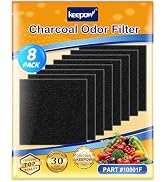 KEEPOW 8 Pack Trash Can Deodorizer Compatible with EKO Trash Can, Activated Charcoal Odor Absorbe...