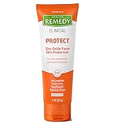 Medline Remedy Phytoplex Z-Guard Skin Protectant Paste with Zinc Oxide, Diaper Rash Cream, 4 Ounc...