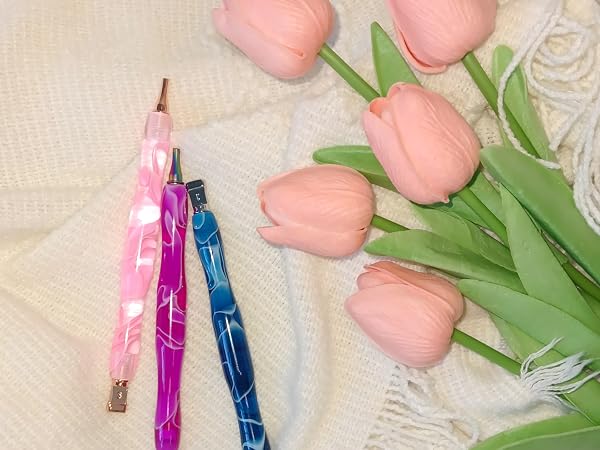 Screw Diamond Art Tools Diamond Painting Accessories Kits With Screw Metal Tip Diamond Painting Pen