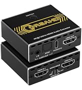 CORSAHD 8K@60Hz 4K@120Hz HDMI2.1 Audio Extractor 2 in 1 Out Switch,48 Gbps,HDCP 2.3, SPDIF 5.1Ch,...