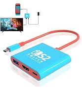 Switch Docking Station for Nintendo,Switch Dock Adapter Compatible Switch OLED/Steam Deck Support...