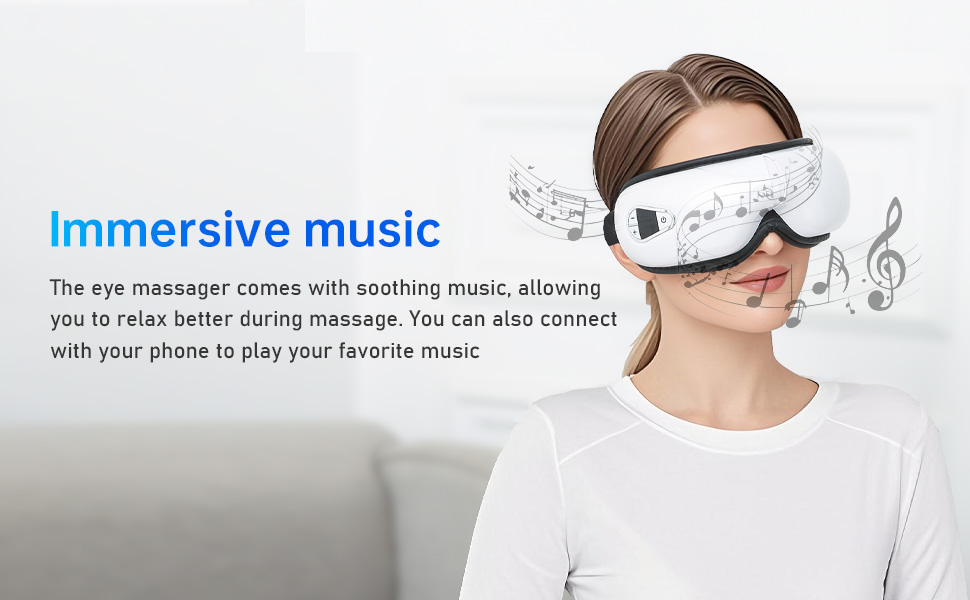 eye massager with bluetooth