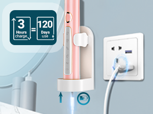 Sonic Electric Toothbrush for Adults and Kids