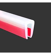 Clear Rubber Edge Trim, Self-Adhesive Clear Rubber Edge Trim, Edge Protector for Sheet Metal, Gla...