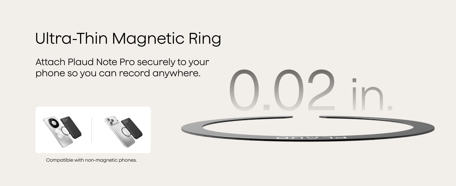 Replacement Set for Plaud Note & Note Pro