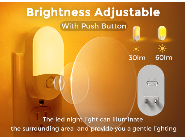 30/60LM Adjustable Brightness